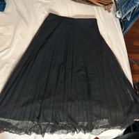 Gonna lunga nera Zara