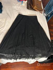 Gonna lunga nera Zara