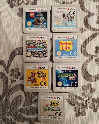  giochi Nintendo 3ds