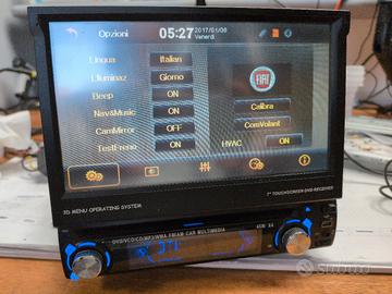 autoradio 1 din con display touch 2din motorizzato