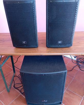 Casse 1200W SOUNDSATION LIVEMAKER 1521 Bluetooth 
