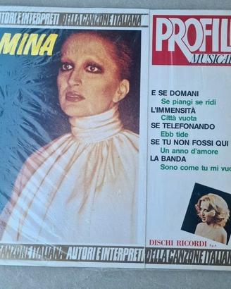 Mina Disco Vinile LP 33 giri 1982 Profili Musicali