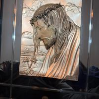 Quadro argento gesu
