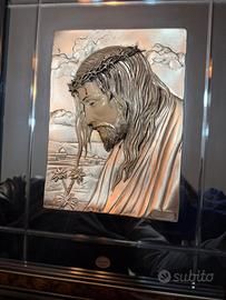 Quadro argento gesu