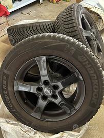 4 cerchi in lega 16” Borbet con sensori e gomme