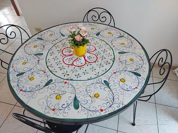 Tavolo artigianale Vietri