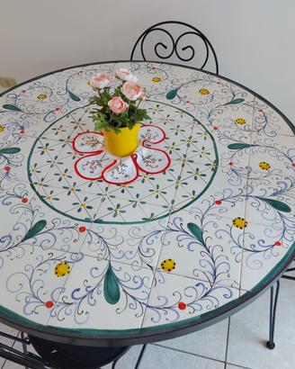Tavolo artigianale Vietri