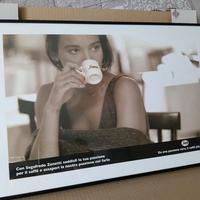 Quadro vintage pubblicitaria Segafredo