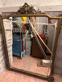 Specchio antico per tableau matrimonio