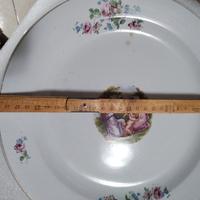 ANTICO PIATTO  CERAMICA LAVENO NUMERATO