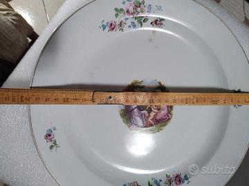 ANTICO PIATTO  CERAMICA LAVENO NUMERATO