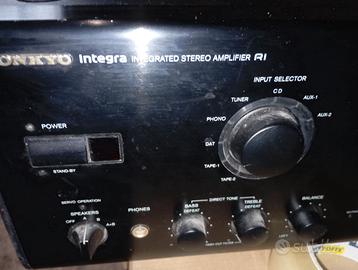Amplificatore onkyo integra