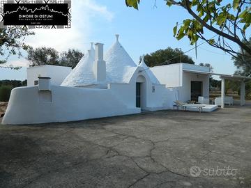 TRULLI RISTRUTTURATI GREY HEART con TERRENO 6400m