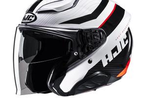 Casco jet HJC f31 taglia M grafica Naby Nuovo