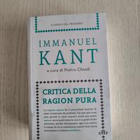 Critica della Ragion Pura Immanuel Kant