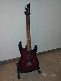 Chitarra elettrica Ibanez e amplificatore Marshall