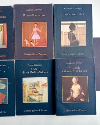 7 libri edizione Sellerio collana La memoria