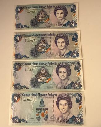 Cayman Islands banconote nuove non circolate e spl