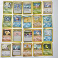 x 20 Carte Pokémon Set Base Italiano lotto vintage
