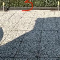 Pavimento da esterno cemento ghiaia 50mq