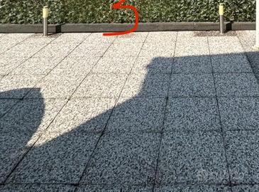Pavimento da esterno cemento ghiaia 50mq