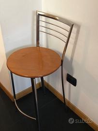 Coppia di sgabelli da cucina