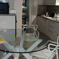 Tavolo in vetro Calligaris