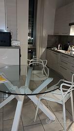 Tavolo in vetro Calligaris