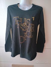 Maglia Trussardi donna manica lunga Gold oro M 