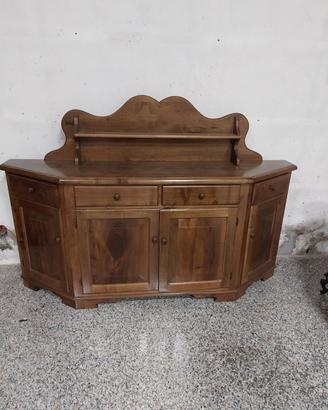 credenza angolare in legno 