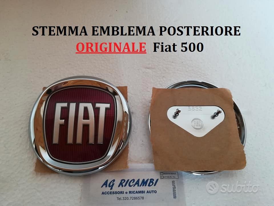 Coprimozzo Logo Rosso Fiat 500 Kit 4 Borchie Coppette cerchi in lega -  Ricambi Auto GautopartsProdotto