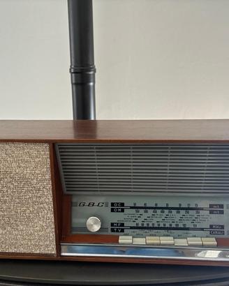Radio Vintage GBC Elettronica "Recital FM/4" funz.