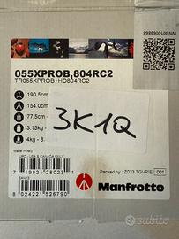 Cavalletto treppiedi manfrotto