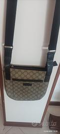 Borsa Tracolla Gucci Messenger GG Vintage.