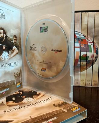 Rugby Mondiale - Collezione Completa 16 DVD + Cofa
