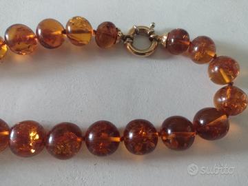 Collana ambra vera baltica Amber Jewel