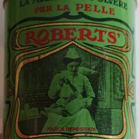 scatola latta vintage Borotalco Roberts