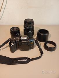 Fotocamera Pentax PZ-70 + 2 Obiettivi Sigma