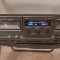 Technics Stero Double Cassette Desk RS-TR515