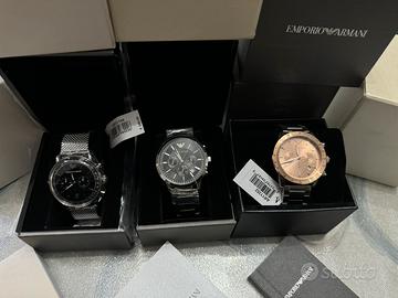 Lotto orologi Emporio Armani Nuovi Full Set