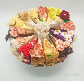 14 Bomboniere a forma di torta Compleanno
