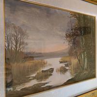 quadro canneti lago d orta