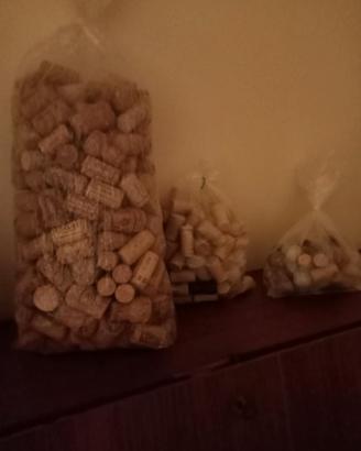 500 TAPPI IN SUGHERO - PLASTICA - SINTETICI