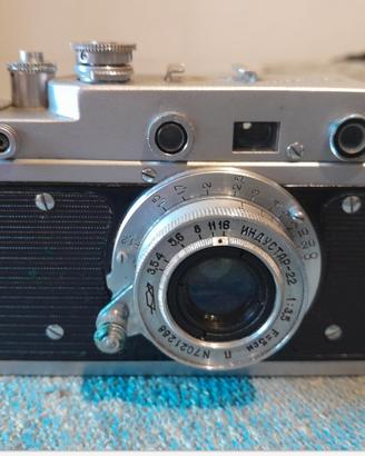 Fotocamera sovietica Zorki 3 anni '50