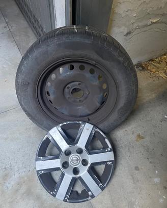 Gomme invernali con cerchi in ferro