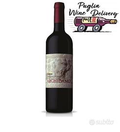 Vino primitivo manduria puglia, felline"archidamo"