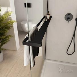 Barra porta sapone e asciugamani Walk In 120cm