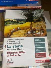 La storia  dall’anno mille al seicento CON ATLANTE
