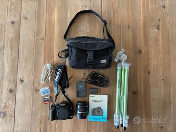 Canon EOS 400D + obiettivo 18-55mm FUNZIONANTE
