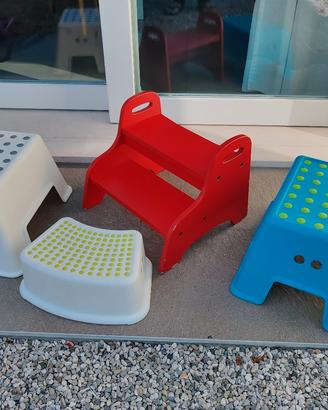 Sgabelli/rialzi per bambini